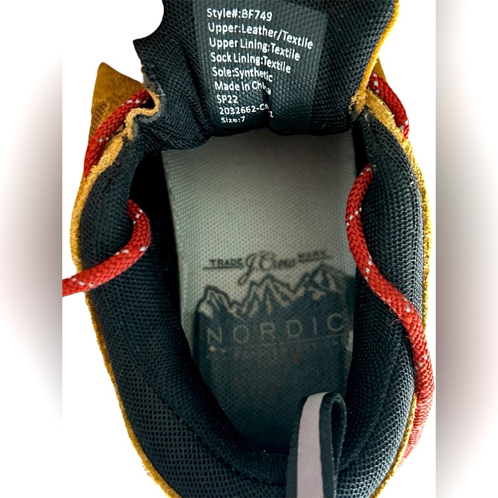 J.Crew Nordic Outdoor Utility All Terrain Low Top Women’s Hiking Boots Sz 7 - Picture 8 of 13